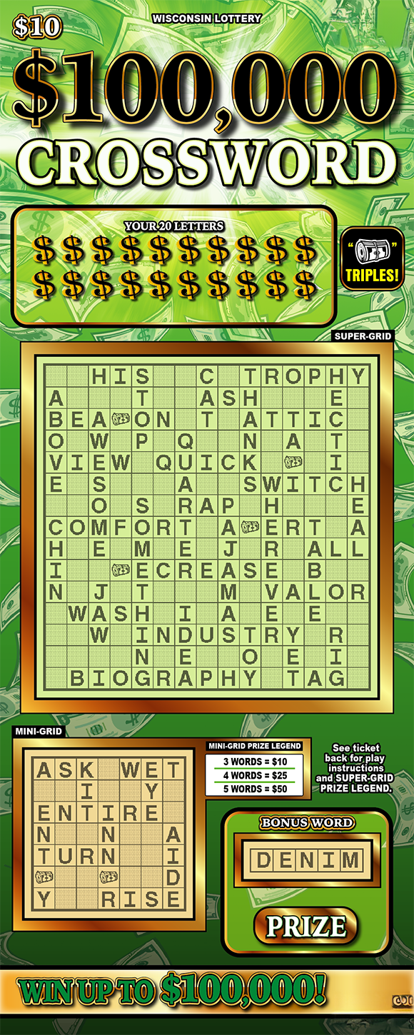 All Instant Games Wisconsin Lottery